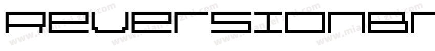 ReversionBroken Thin字体转换